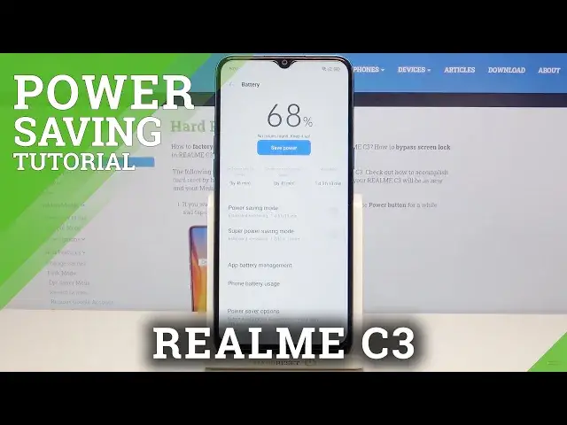 'Video thumbnail for How to Activate Power Saving Mode in REALME C3 – Extend Battery Life'