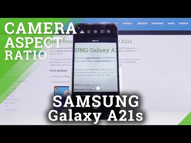 Video thumbnail for SAMSUNG Galaxy A21s – Aspect Ratio Option in Camera Settings