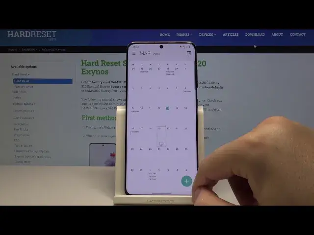 'Video thumbnail for How to Add Event to Calendar in SAMSUNG Galaxy S20 – Set Up Reminder'