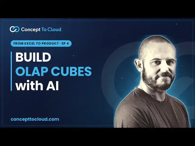 Video thumbnail for Build OLAP Cubes With AI (Star Schemas in Practice) | From Excel to Product (Ep. 4)