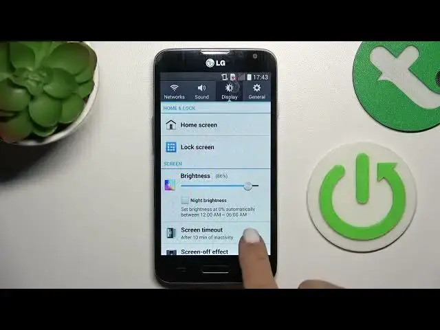 'Video thumbnail for How to Change the Screen Timeout Value on a LG L70'