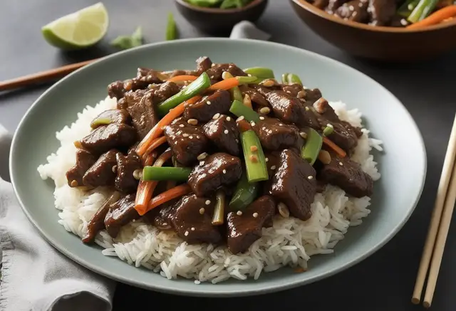 Video thumbnail for Mongolian Beef Stir-Fry