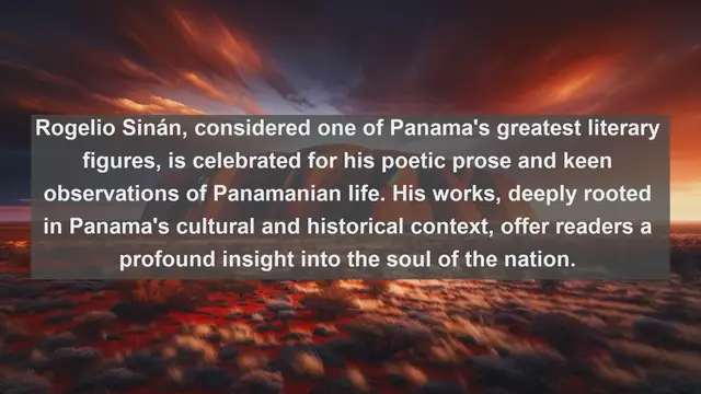 Video thumbnail for Exploring Panama's Literary Heritage: Top 10 Famous Writers in Panama