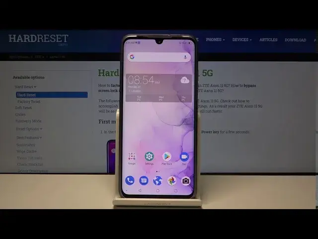 'Video thumbnail for How to Activate Eye Comfort Mode in ZTE Axon 11 5G - Blue-light Protection'