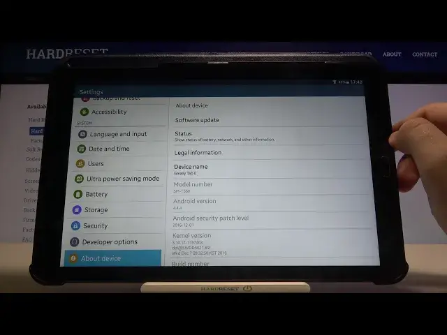 'Video thumbnail for How to Check Device Specification on SAMSUNG Galaxy Tab E - About Tablet'