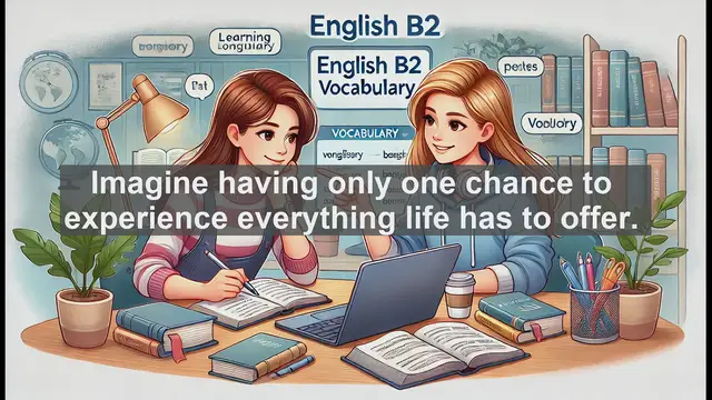 Video thumbnail for 1500 Must Know CEFR B2 Vocabulary - Understanding 'Lifetime': Key Concepts for B2 English Tests