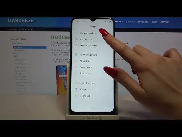 Video thumbnail for How to set up a new name of your device in REALME C3