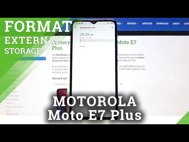 'Video thumbnail for How to Erase External Storage in Motorola Moto E7 Plus – Format SD Card'