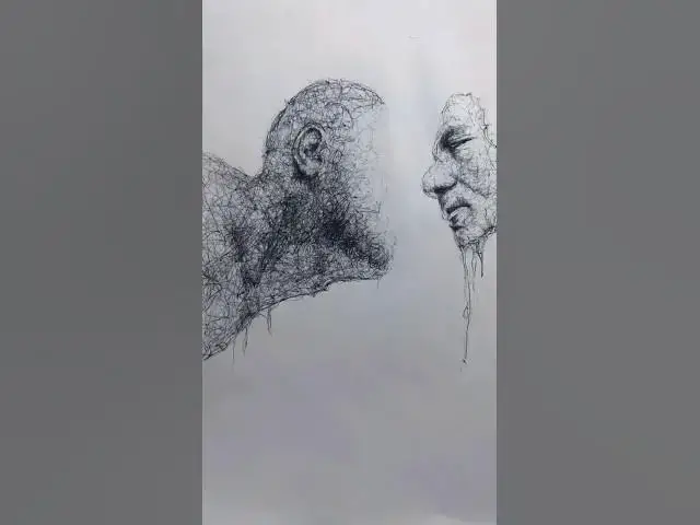 Video thumbnail for Horror pen art 🖋️