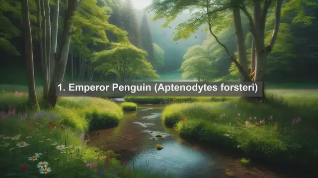 Video thumbnail for Unveiling Antarctica's Hidden Wildlife: Top 10 Native Animals in the Frozen Continent