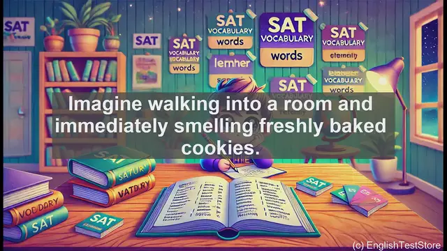 Video thumbnail for 5000 Must Know SAT Vocabulary - Diffusion: From Cookie Aromas to SAT Vocabulary