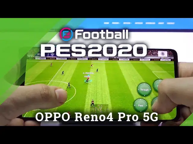 'Video thumbnail for Gameplay of Pro Evolution Soccer on OPPO Reno4 Pro 5G - Mobile Gaming Test'
