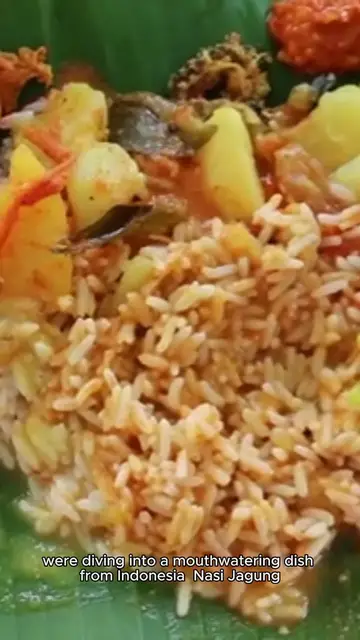 'Video thumbnail for Nasi Jagung recipe'