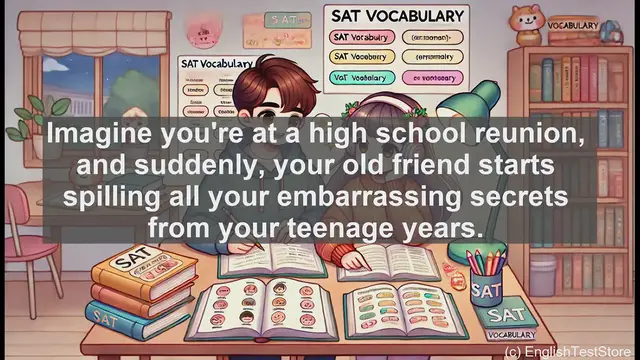 Video thumbnail for 5000 Must Know SAT Vocabulary - SAT Vocabulary: Understanding 'Divulgence'