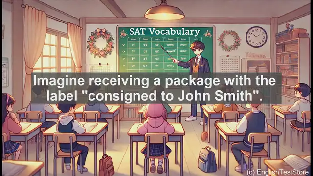 Video thumbnail for 5000 Must Know SAT Vocabulary - What Does 'Consign' Mean? SAT Vocabulary Explained