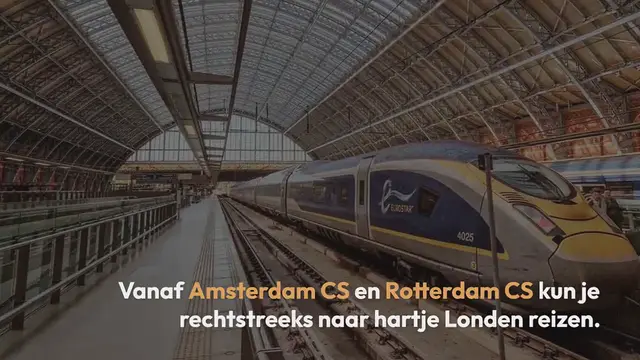 Video thumbnail for Met de trein rechtstreeks naar Londen: alles wat je wilt weten