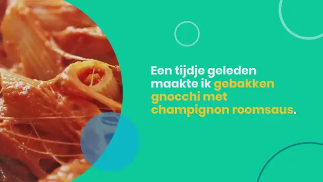 Video thumbnail for Vegetarische pasta met champignon-roomsaus