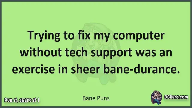 Video thumbnail for Bane - Jokes, Puns, Wordplays, and Laughter