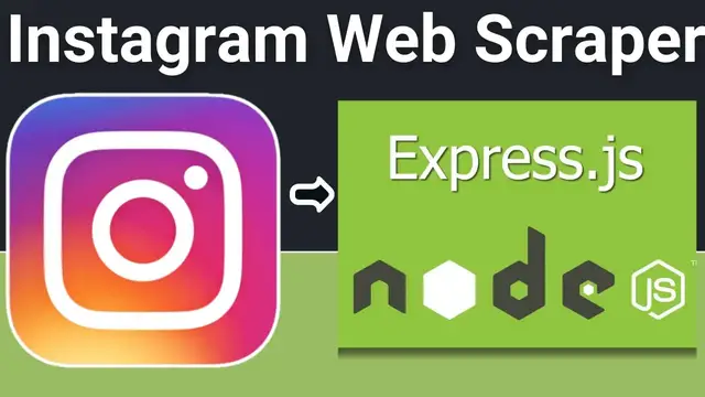 Video thumbnail for Node.js Instagram Web Scraping to Download Timeline Profile Posts Images & Videos Using Username