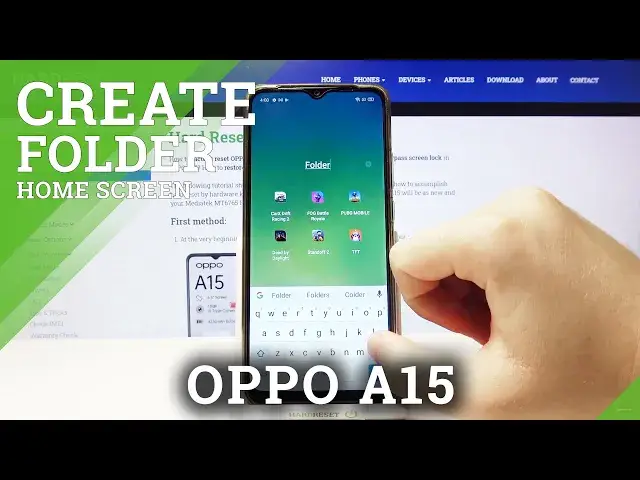 Video thumbnail for How to Create Folder on Home Screen in OPPO A15 – Add Folder to Home Screen