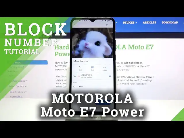 'Video thumbnail for How to Block Number on MOTOROLA Moto E7 Power – Block Calls'