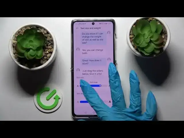 Video thumbnail for Open Display Settings / Change Font Size - HUAWEI P50 Pocket