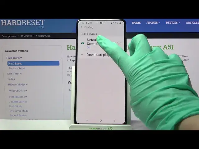 'Video thumbnail for Pair Printer with SAMSUNG Galaxy A51 – Wireless Printing'