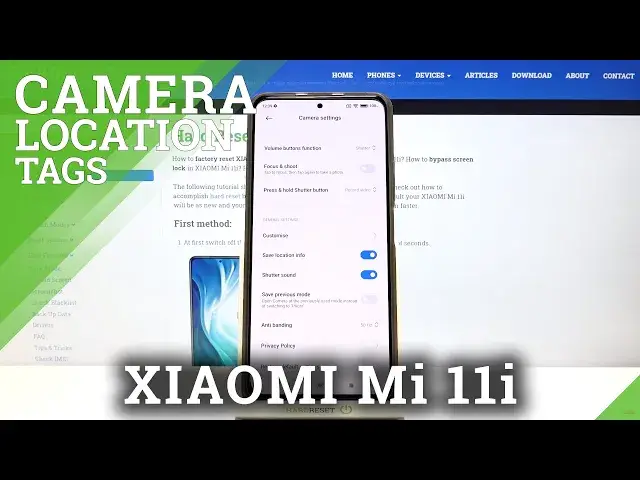 'Video thumbnail for How to Manage Camera Location Tags in XIAOMI Mi 11i – Add Location Info'