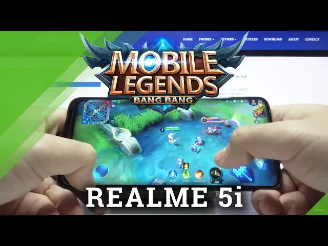 'Video thumbnail for Mobile Legends on REALME 5i – Performance Checkup / Game Test'