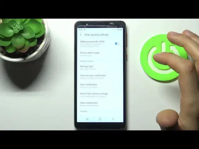 'Video thumbnail for How to Clear Credentials on SAMSUNG Galaxy M01 Core – Erase Credentials'