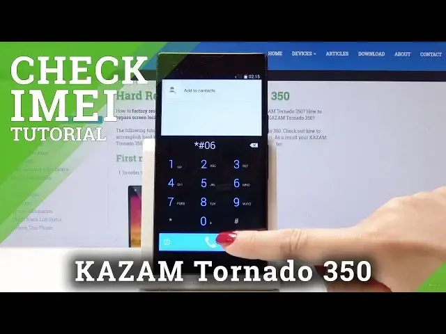 Video thumbnail for How to Find IMEI & Serial Number in KAZAM Tornado 350 - Read IMEI Information