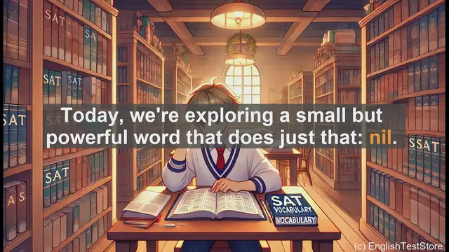 Video thumbnail for 5000 Must Know SAT Vocabulary - Nil: The Power of Nothing in Language