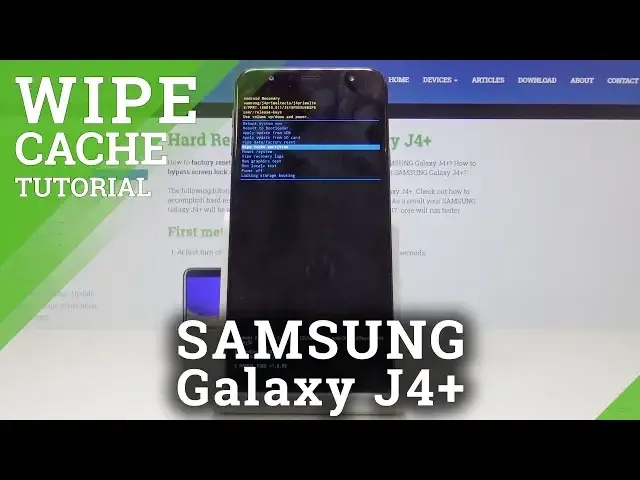 'Video thumbnail for How to Wipe Cache Partition in SAMSUNG Galaxy J4+ - Reset Cache Files'