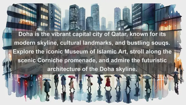 Video thumbnail for Discovering Qatar's Beauty: Top 10 Most Beautiful Cities to Explore
