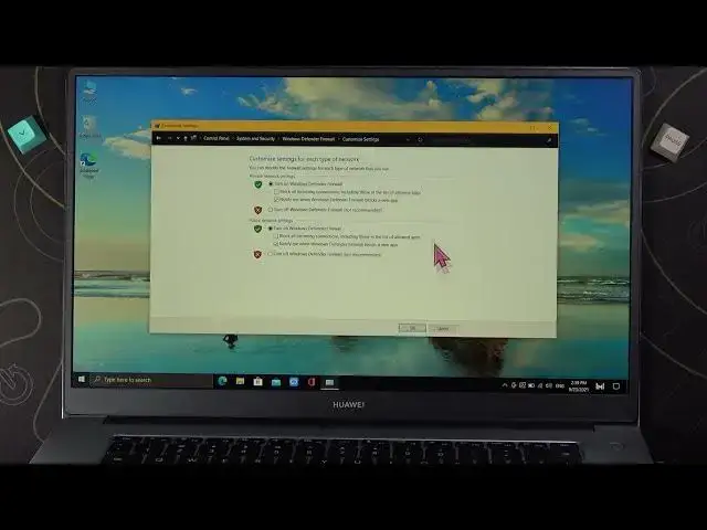 Video thumbnail for How to Turn On or Off Windows Defender Firewall in Huawei MateBook D15?