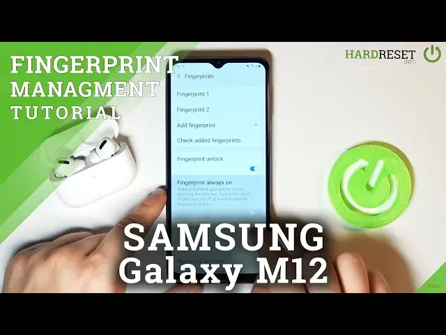'Video thumbnail for How to Scan Fingerprint when Screen is Turned off - Samsung Galaxy M12'