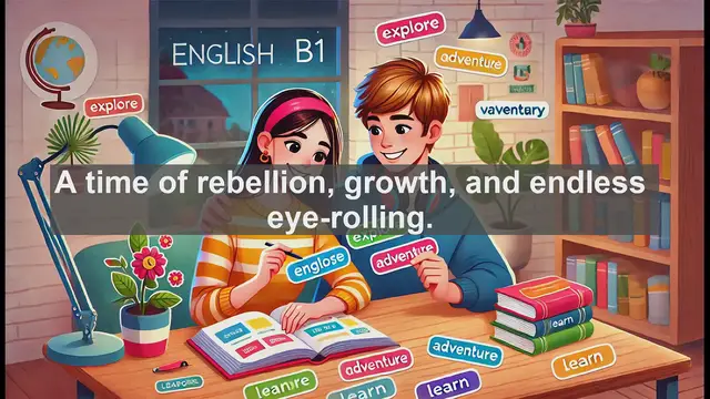 Video thumbnail for 2500 Must Know CEFR B1 Vocabulary - The Word 'Teenager': Origins, Meaning, and Usage