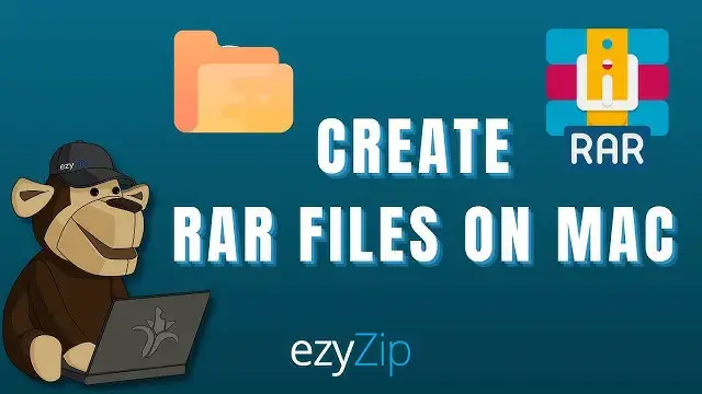 'Video thumbnail for How To Create RAR Files on Mac (The Easy Way!) | Install/Setup WinRAR for Mac'