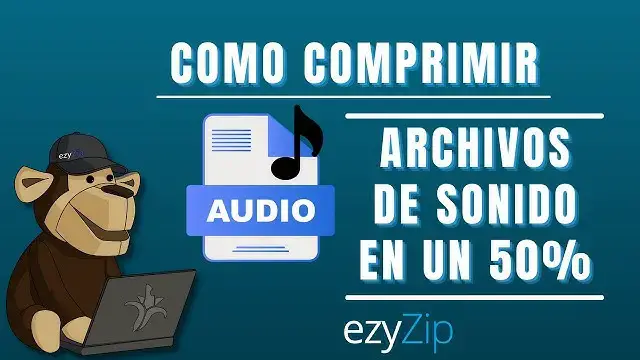 'Video thumbnail for Comprima archivos de audio al 50% en línea (Guía fácil)'