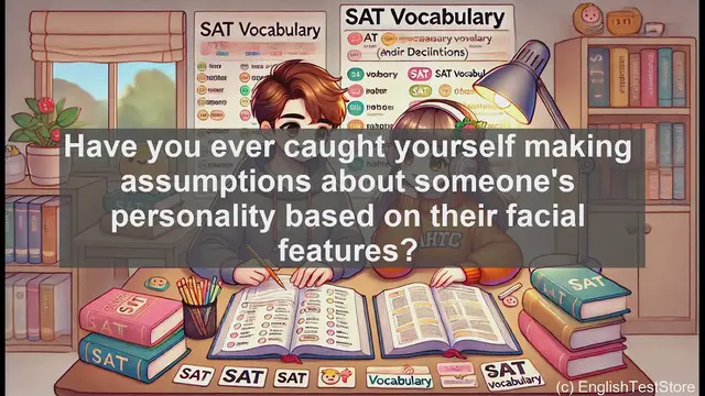 Video thumbnail for 5000 Must Know SAT Vocabulary - Physiognomy: The Art of Judging Character from Faces