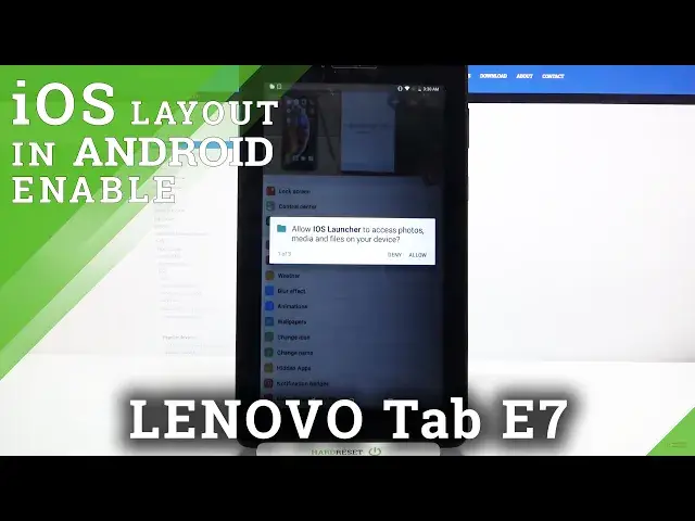 Video thumbnail for How to Download and Apply iOS Launcher on Lenovo Tab E7 - Apple Launcher on Android