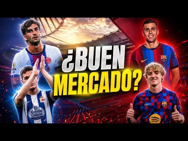 Video thumbnail for EL MERCADO QUE NADIE VIO VENIR: RODRI, GORDON Y LA LIMPIA TOTAL | MERCADO BARÇA 2026/27