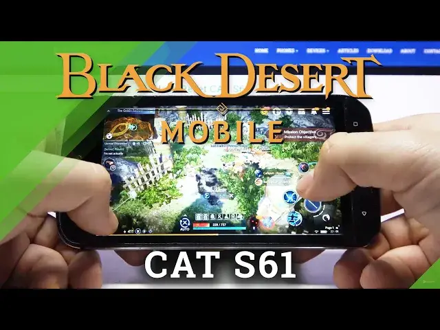 'Video thumbnail for Test Game Black Desert on CAT S61 | Snapdragon 630 | 4GB RAM | Gameplay - FPS Check'