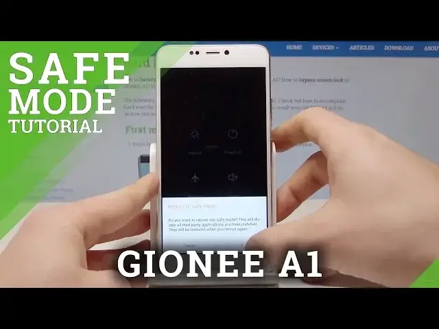'Video thumbnail for How to Enter Safe Mode in GIONEE A1 - Safe Mode Activation'