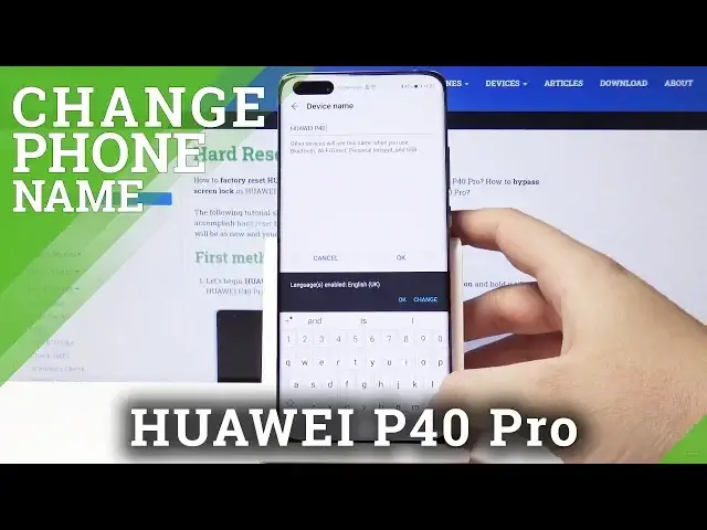 'Video thumbnail for How to Change Device’s Name in Huawei P40 Pro – Rename Your Smartphone'
