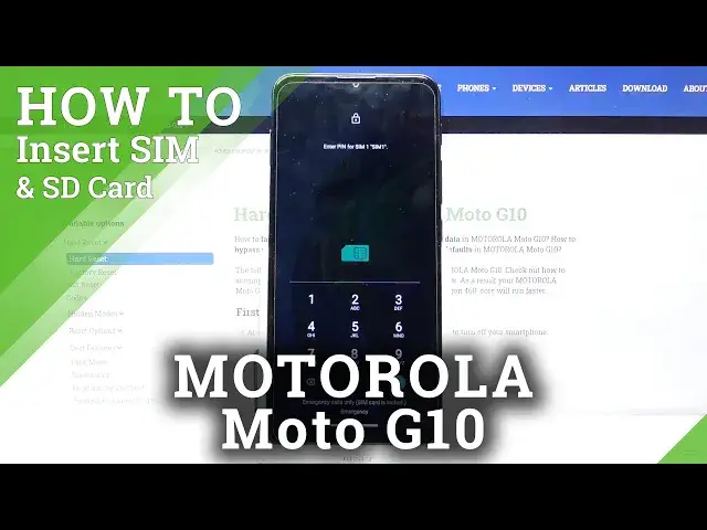 Video thumbnail for How to Insert Nano SIM & Micro SD Card in MOTOROLA Moto G10 – Network Connection & External Storage