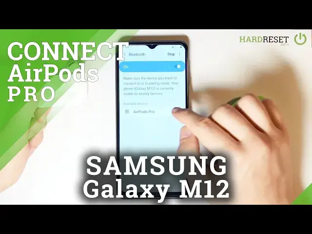 Video thumbnail for How to Pair AirPods Pro to Samsung Galaxy M12?