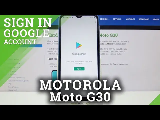 Video thumbnail for How to Add Another Account to Google Play Store in Motorola Moto G30?