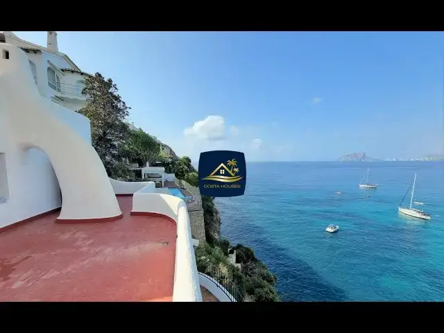 Video thumbnail for 🌾 MEDITERRANEAN Villa in front of the Sea · EL PORTET Moraira, Costa Blanca Spain | IBIZA Style