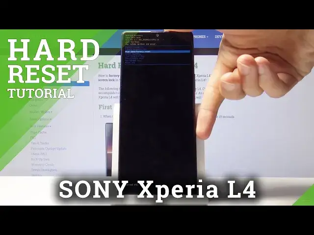 Video thumbnail for Hard Reset SONY Xperia L4 - Remove Screen Lock / Factory Reset by Recovery Mode